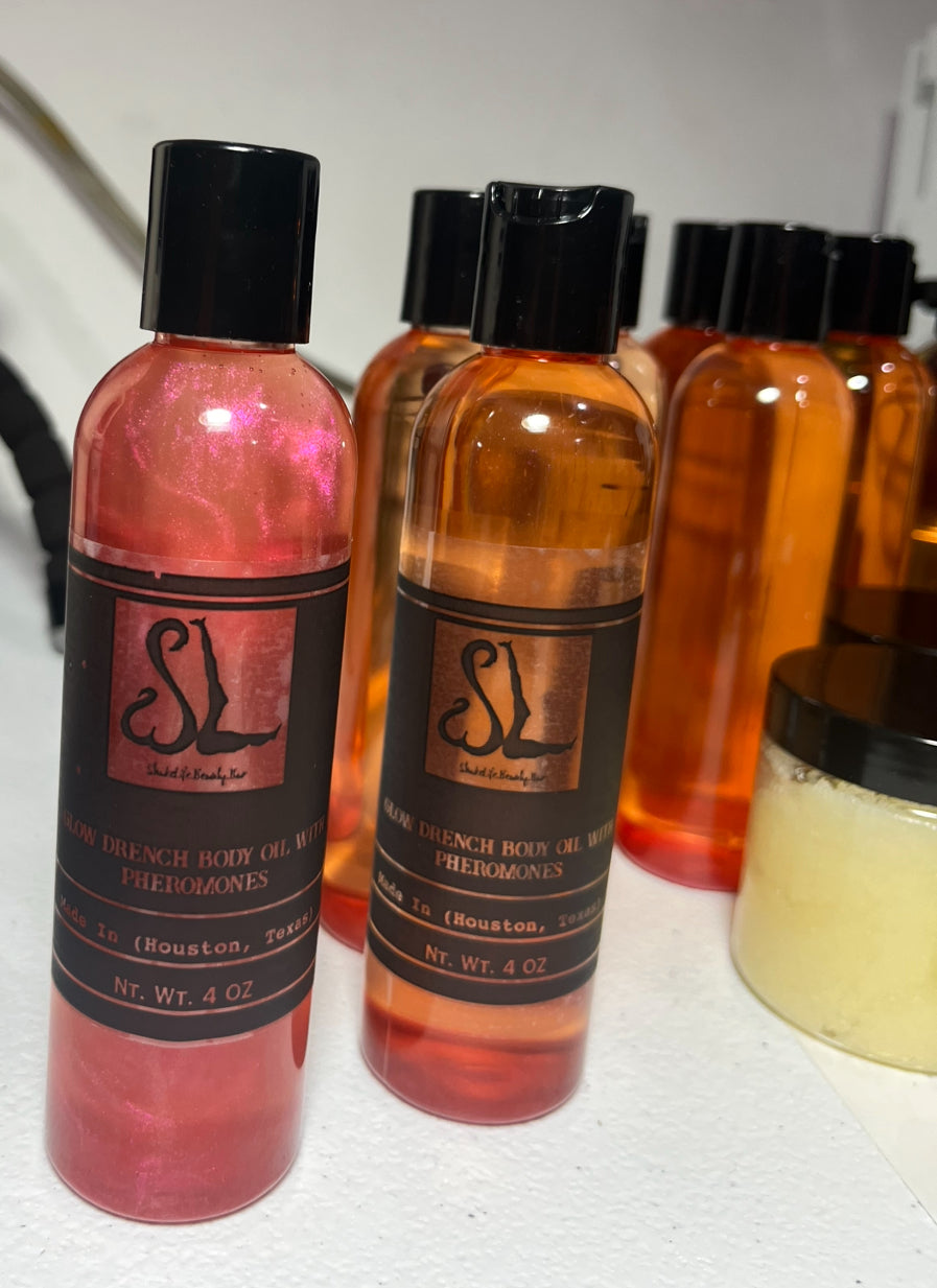 Glow Drench Body Oil w/ Pheromones