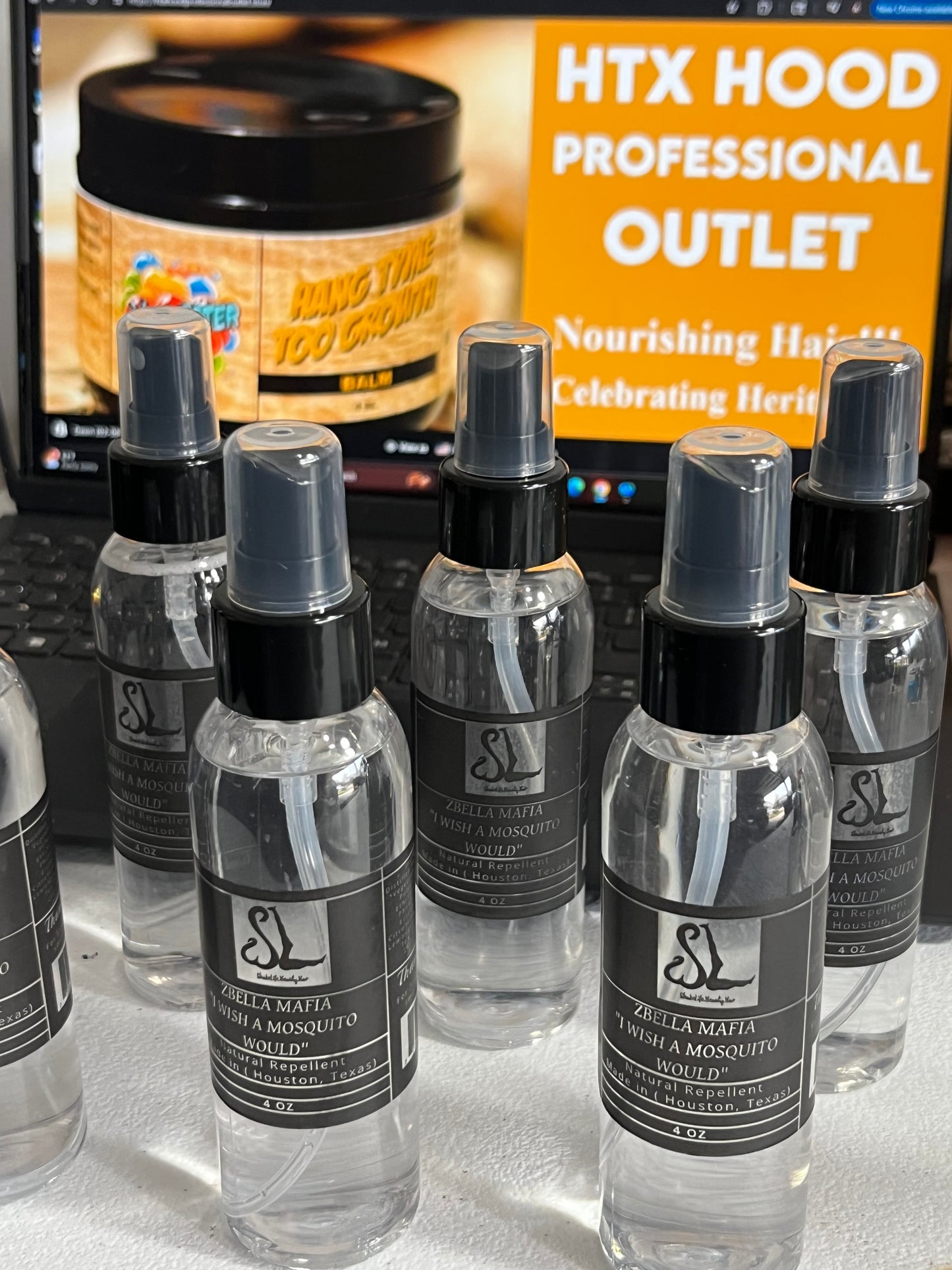 ZBELLA MAFIA 'I WISH A MOSQUITO WOULD' NATURAL REPELLENT