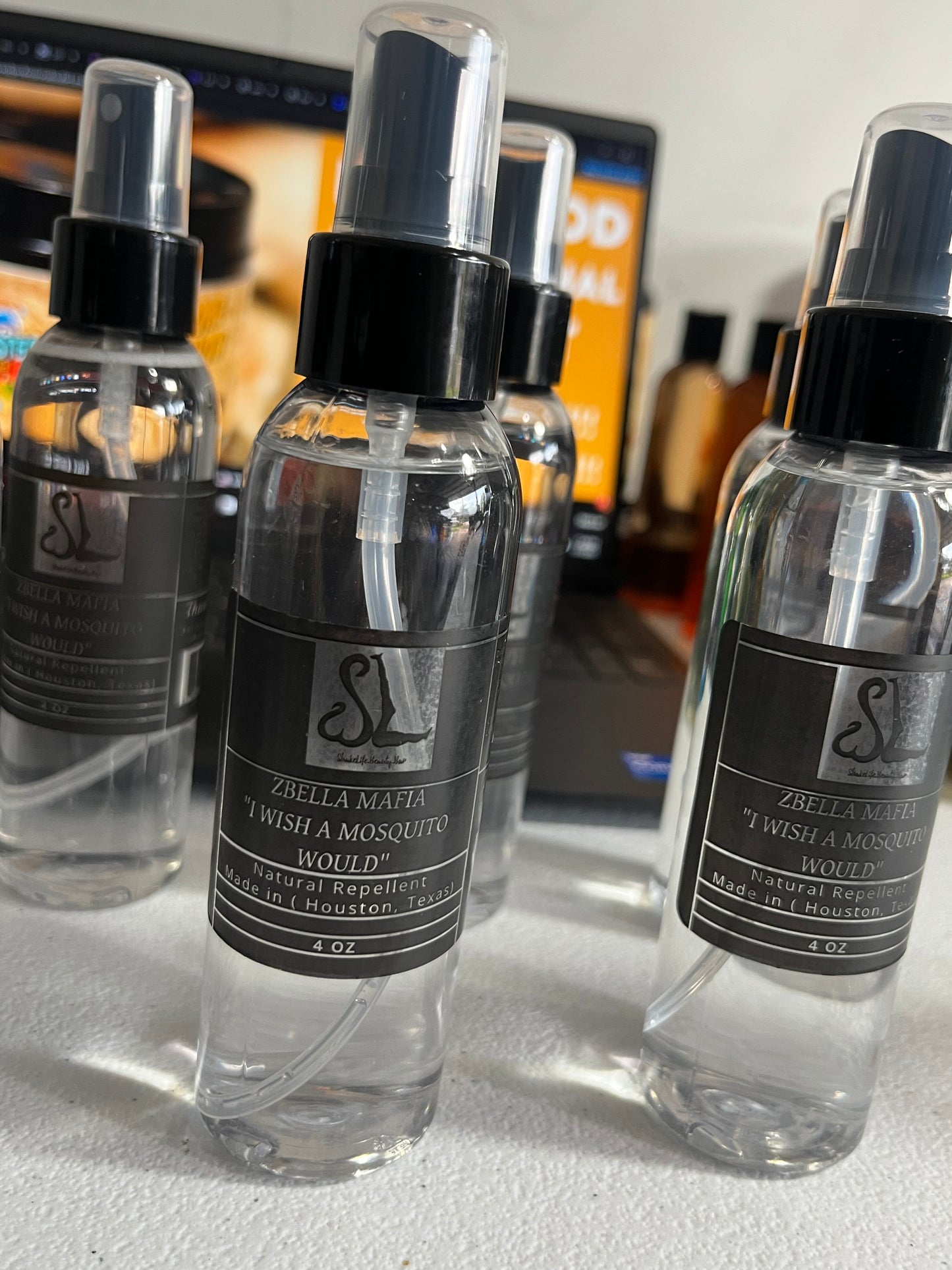 ZBELLA MAFIA 'I WISH A MOSQUITO WOULD' NATURAL REPELLENT