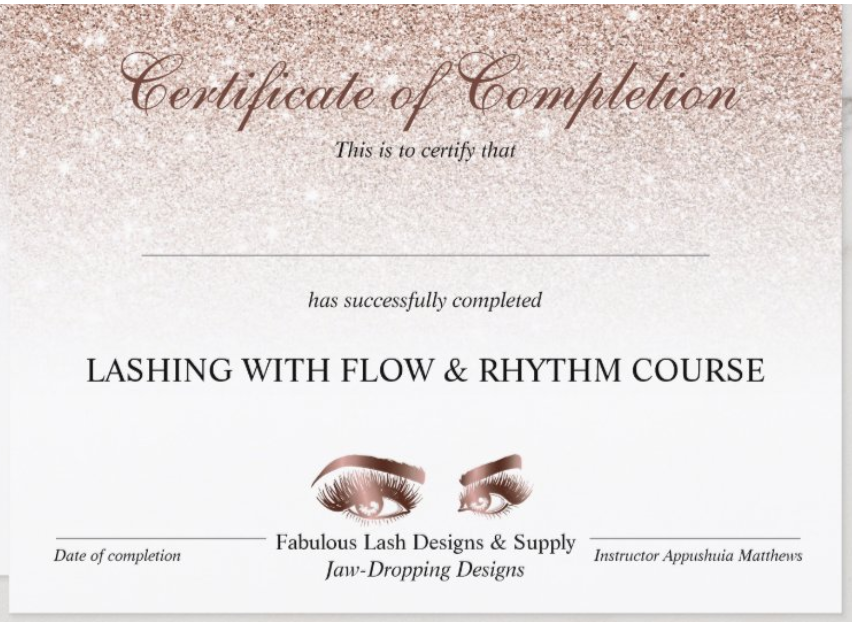 Certificate Of Completion